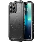 SPORTLINK for iPhone 13 Pro Max Waterproof Case - Shockproof Dustproof Phone Case with Screen Protector Full Body Protective Case for i Phone 13 Pro Max Cover 6.7'' Black