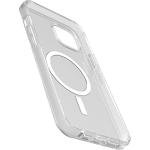 OtterBox iPhone 14 Plus Symmetry Series+ Case - CLEAR , ultra-sleek, snaps to MagSafe, raised edges protect camera & screen