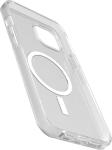 OtterBox iPhone 14 Plus Symmetry Series+ Case - CLEAR , ultra-sleek, snaps to MagSafe, raised edges protect camera & screen