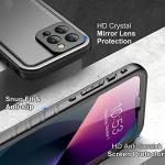 SPORTLINK for iPhone 13 Pro Max Waterproof Case - Shockproof Dustproof Phone Case with Screen Protector Full Body Protective Case for i Phone 13 Pro Max Cover 6.7'' Black