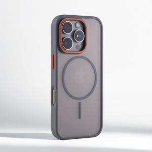 Luxury Matte Translucent Magnetic Case For iPhone 17 16 Pro Max 15 14 Plus 13 12 For Magsafe Wireless Charging Shockproof Cover