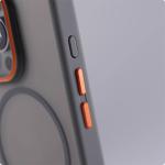 Luxury Matte Translucent Magnetic Case For iPhone 17 16 Pro Max 15 14 Plus 13 12 For Magsafe Wireless Charging Shockproof Cover