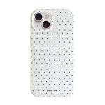 inewateri Compatible with iPhone 13/iPhone 14 Case with Cute Fashion Polka Dot Aesthetics Design Simple Case for Soft TPU Slim Protection Case for iPhone 13/14-White