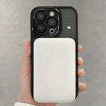 Luxury Magnetic Metal Lens Bumper Protection Case For iPhone 17 16 15 14 13 12 11 Pro Max Funda Wireless Charge Hard Clear Cover