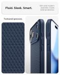 Spigen for iPhone 17 Pro Case, Liquid Air [TPU Covered Camera Control] [No Magnet Ring] [Military-Grade Protection] - Navy Blue