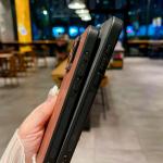 Retro Deer Pattern Leather Matte Shockproof Cases For iPhone 17 Air 16 15 13 14 11 12 Pro Max Plus Suede Bumper Silicone Cover