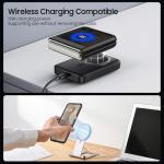 Norllben Magnetic for Motorola Razr 2025/2024 Case, Compatible with Magsafe, Military Protection & Ultra Slim Shockproof Protective Cover Translucent Matte Case, Black