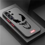 Cover TPU Silicone Marvel Spiderman Ironman Case for Samsung Galaxy S10 S21 Plus S22 5G S10 Lite S9 S20 FE S23 24 Ultra