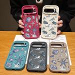 Seashell Starfish Pattern Shockproof Soft Case For Google Pixel 8 7 Pro 8A 7A 9 Pro XL Silicone Phone Cover For Pixel 9 8 7 Pro