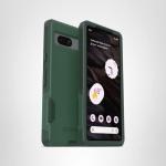 OtterBox Google Pixel 7A Commuter Series Case - Trees Company (Green), Slim & Tough, Pocket-Friendly, with Port Protection