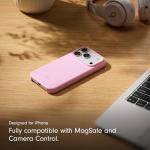 Beats iPhone 17 Pro Case with MagSafe & Camera Control, Matte Finish, Microfiber Lining – Pebble Pink