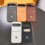 Luxury Business Sheepskin Insert Card Phone Case For Google Pixel 10 10Pro 9 9Pro XL 8 8Pro 8a Leather Protective Back Cover