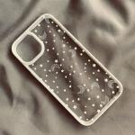 Phone Case For Samsung Galaxy S24 FE S25 S24 S23 S22 Ultra A06 A16 A54 A35 A15 A55 A52 A34 5G Starry Sky Half Moon Clear Cover