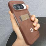 Luxury Business Sheepskin Insert Card Phone Case For Google Pixel 10 10Pro 9 9Pro XL 8 8Pro 8a Leather Protective Back Cover