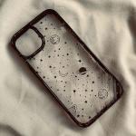 Phone Case For Samsung Galaxy S24 FE S25 S24 S23 S22 Ultra A06 A16 A54 A35 A15 A55 A52 A34 5G Starry Sky Half Moon Clear Cover