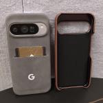 Luxury Business Sheepskin Insert Card Phone Case For Google Pixel 10 10Pro 9 9Pro XL 8 8Pro 8a Leather Protective Back Cover