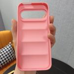 For Google Pixel 9 9a 9Pro 8 8Pro 7 7a 6 6a 6Pro 5 4 3 5A 4A 3A XL Soft Case Solid Color Liquid Silicone Down Jacket Phone Case