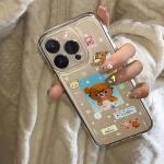 Cartoon Cute Rilakkumas Phone Case For Samsung A36 A26 A56 A16 A55 A35 A25 A15 A05 A54 A34 A24 A53 A33 Clear Cover