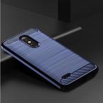 Phone Case for LG K30 2018 5.3 /Premier Pro LTE /Phoenix Plus/Harmony 2/K10/Xpression with Tempered Glass Screen Protector Cover Slim Thin Silicone TPU Rugged Accessories LGK30 K 30 30K LMX410 Blue