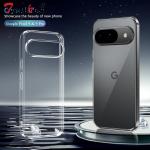 Clear Transparent Silicone Case for Google PIXEL 10 9 9A 8 8A 7 7A Pro XL Fundas Soft TPU Cover