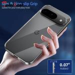 Clear Transparent Silicone Case for Google PIXEL 10 9 9A 8 8A 7 7A Pro XL Fundas Soft TPU Cover