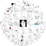 10/30/62PCS ​Emotional Breakdown Spoof Meme Stickers Funny Decals Skateboard Phone Notebook Helmet Waterproof Graffiti Kids Toys