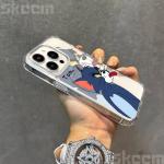 NEW Tom And Jerry Angry Cute Magsafe Case For Samsung Galaxy S25 S24 S23 S22 S21 Ultra Note10 Plus FE Magnetic Clear Hard Cover