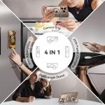 CASEKOO for iPhone 16 Pro Max Case Desert Titanium 360 Spin Magnetic Stand [Compatible with Magsafe][16FT Military Protection] Slim Polished for iPhone 16 ProMax Case with Stand, Rose Gold