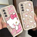 Hello Kitty Soft Phone Case For Samsung Galaxy A54 A05 A05S A34 A24 A14 A53 A33 A23 A13 A52 A52S A32 A22 A12 A71 A51 A31 A50