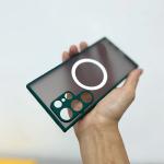 Matte Hard Case For Samsung Galaxy S25 Ultra S24 Plus S23 FE S22 S21 Note 20 10 A56 A36 A26 A16 Phone Magsafe Magnetic Cover