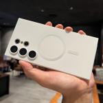 Luxury For Magsafe Magnetic Case For Samsung Galaxy S24 S25 S22 S23 Ultra Plus S20 S21 FE Note 20 A35 A55 A05 A15 Soft TPU Cover