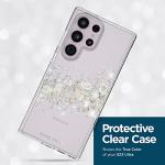 Case-Mate Samsung Galaxy S23 Ultra Case [6.8"] [12ft Drop Protection] [Wireless Charging] Touch of Pearl Phone Case for Samsung Galaxy S23 Ultra -Cute Sparkle Mother of Pearl Cover w/Anti-Scratch Tech