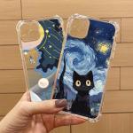 P ixel 8 Pro Cold Cat Transparent Phone Case For Google Pixel 9 7Pro 6A 8 7 9ProXL 8A 9Pro 7A 6 8Pro 6Pro Cover