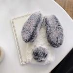 Plush Fur Rabbit Soft Case For Google Pixel 7 6 Pro 6 4 3A 3 2 XL 5A 4A 3A Warm Phone Cover Cute Fluffy Case