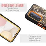 Jackpot Wireless Designed for Motorola Edge 2021 / Moto Edge 5G UW Case: Built-in Screen Protector Kickstand Full-Body Military Grade Protective Shockproof Phone Cover with Belt Clip Holster (Camo)