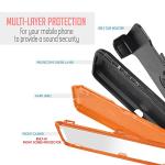 Jackpot Wireless Designed for Motorola Edge 2021 / Moto Edge 5G UW Case: Built-in Screen Protector Kickstand Full-Body Military Grade Protective Shockproof Phone Cover with Belt Clip Holster (Camo)