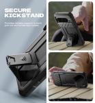 Dexnor for Google Pixel 10/10 Pro Case with Slide Camera Cover & 2 Front Frames & Built-in Screen Protector & Kickstand, Full-Body Shockproof Protective Cover Rugged Bumper Cases,Black(2025)