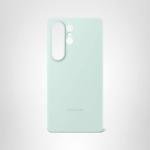 Samsung Galaxy S25 Ultra Silicone Phone Case, Protective Cover, Color Variety, Smooth Grip, Durable Design, Snug Fit, US Version, EF-PS938CMEGUS, Mint