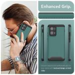 TUDIA Merge [Military Grade] Designed for Motorola Edge 2024 Case 5G - [Drop Tested] Dual Layer Shockproof Slim Heavy Duty Moto Edge 2024 Cases - Hunter Green