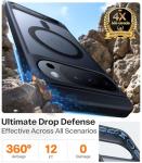 TORRAS Magnetic & Stand for Google Pixel 10 Pro XL Case, Fit for MagSafe & Pixelsnap, Military Grade Drop Protection, Slim for Pixel 10 Pro XL Phone Case with Sturdy Kickstand, Translucent Matte Black