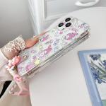 For Google Pixel 10 9 8 7 4 5 6 7 Pro A XL 4G 5G Hello Kitty Park Case With Rope