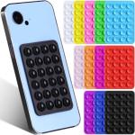 Self-adhesive Silicone Rubber Sucker Pad Durable Double Side Silicone Suction Pad For Mobile Phone Fixture Suction Cup Backed