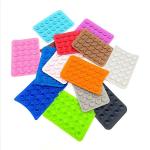 Self-adhesive Silicone Rubber Sucker Pad Durable Double Side Silicone Suction Pad For Mobile Phone Fixture Suction Cup Backed