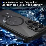 Case for Samsung Galaxy S25 S24 S23 S22 Ultra PLus S25FE S25Edge S24FE Matte Frosted Clear Shockproof Magnetic Magsafe Cover