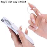 Diamond Cell Phone Ring Holder Stand Transparent Finger Grip Bracket Kickstand Clear Invisible Glitter Smartphones Stand Mount