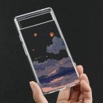 Japan Anime Landscape phone Case for Google Pixel 10 Pro XL 9 7a 7Pro 6a 6 6Pro 8 8 Pro 5G Clear Scenery Covers Fundas Skin