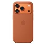 Apple iPhone 17 Pro Silicone Case with MagSafe and Camera Control: Lightweight Phone Case, Wireless Charging Compatible, Smooth Matte Finish; Terra Cotta