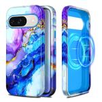 Casetego for Google Pixel 10/10 Pro Case,Compatible with MagSafe,[Military Grade Drop Test] Full Protection Slim Shockproof Women Girls Cover for Google Pixel 10/10 Pro,Azure Blue