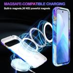 Casetego for Google Pixel 10/10 Pro Case,Compatible with MagSafe,[Military Grade Drop Test] Full Protection Slim Shockproof Women Girls Cover for Google Pixel 10/10 Pro,Azure Blue