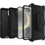 OtterBox Samsung Galaxy S25+ (Only) - Defender Series Case - Black - Screenless - Rugged & Durable - with Port Protection - Holster Clip Included - Microbial Defense Protection